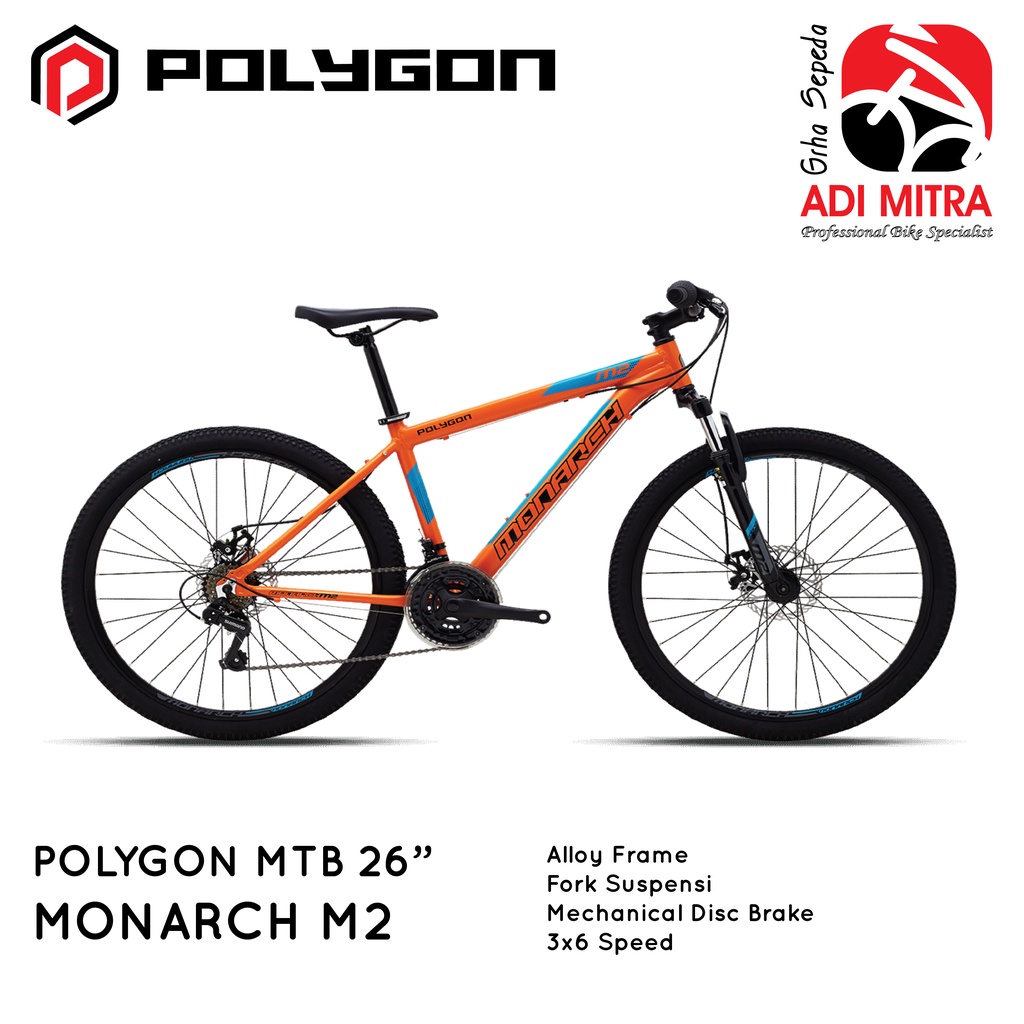 Polygon Monarch M2 Sepeda MTB [26 Inch]