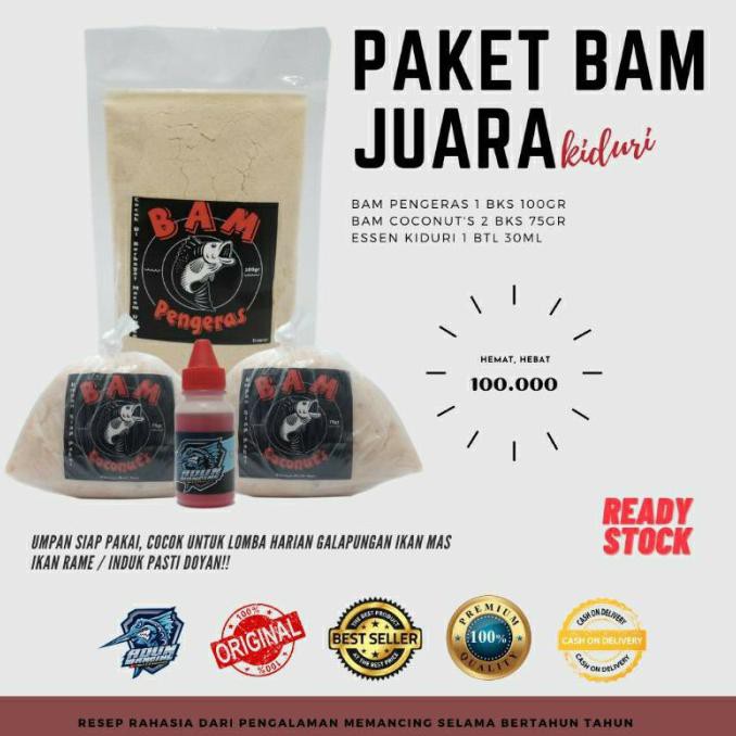 Paket Bam Juara Kiduri Dan Coconut Dari Adun Mancing