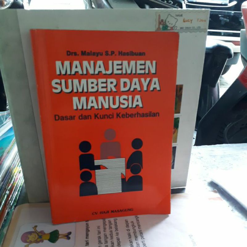 BUKU ORIGINAL MANAJEMEN SUMBER DAYA MANUSIA MALAYU HASIBUAN
