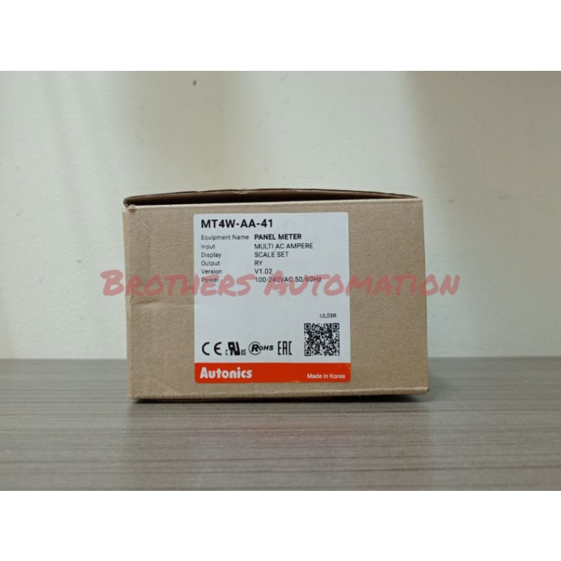 Panel Meter MT4W-AA-41 Autonics