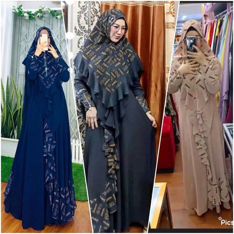 DRESS RAYNA PREMIUM SET BY YODIZEIN SYARI