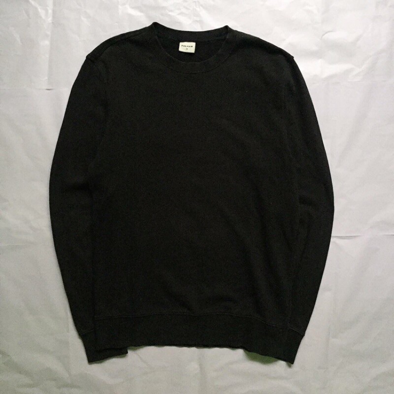 CREWNECK POLHAM HITAM