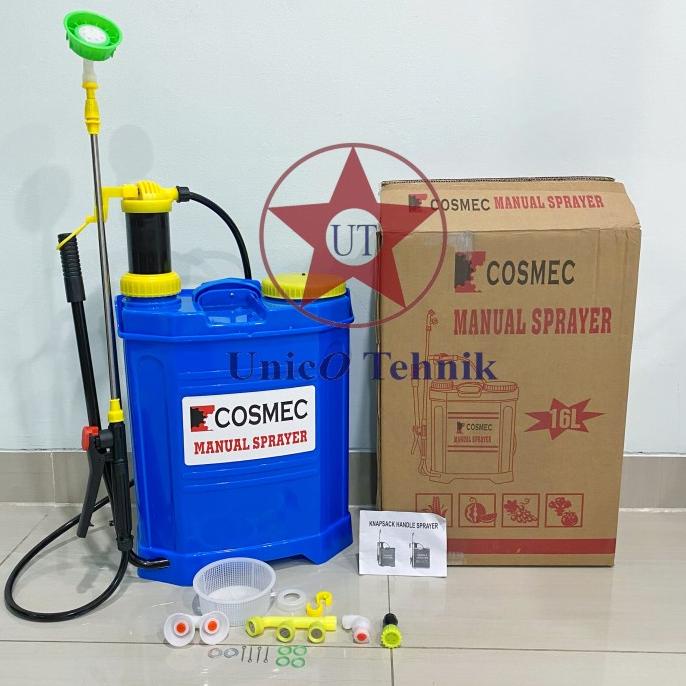 Sprayer COSMEC 16 liter manual alat semprot hama & disinfektan Termurah