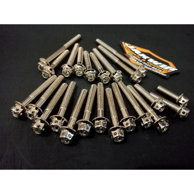 baud probolt mesin GL pro Megapro Tiger full set