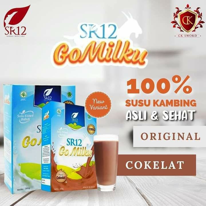 

SUSU KAMBING GOMILKU SR12 / SUSU ETAWA KUALITAS PREMIUM/ GOAT MILK SUSU BUBUK TANPA GULA BPOM