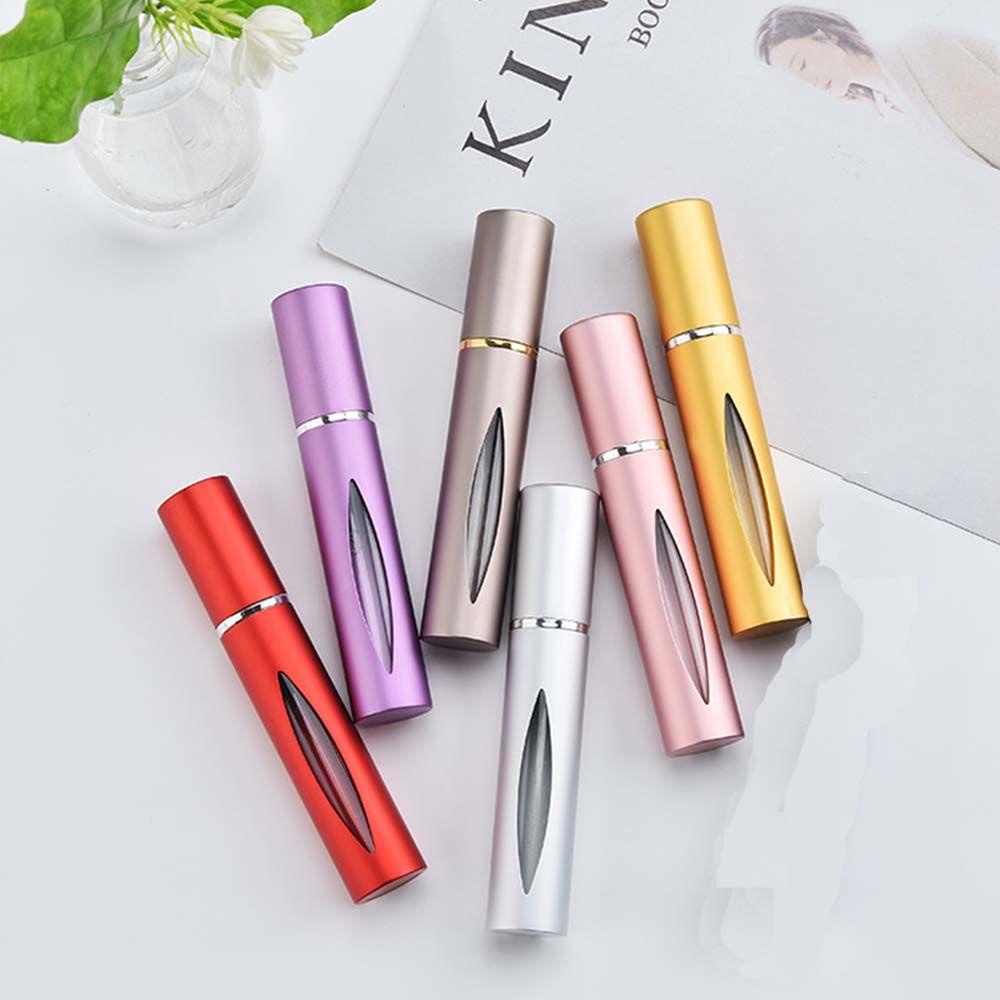 Agustinina Botol Isi Ulang Mini 10ml Krim Mata Travel Use Diperlukan Stainless Steel Sample Kosmetik Vials Perfume Oil Case