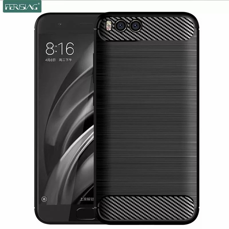 CASE XIAOMI MI 6 MI6 CASE RUGGED CARBON ARMOR ANTI SHOCKPROFF