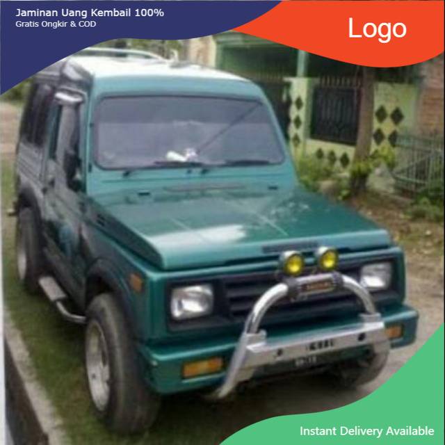 Tanduk depan/bemper depan/pengaman depan mobil suzuki KATANA