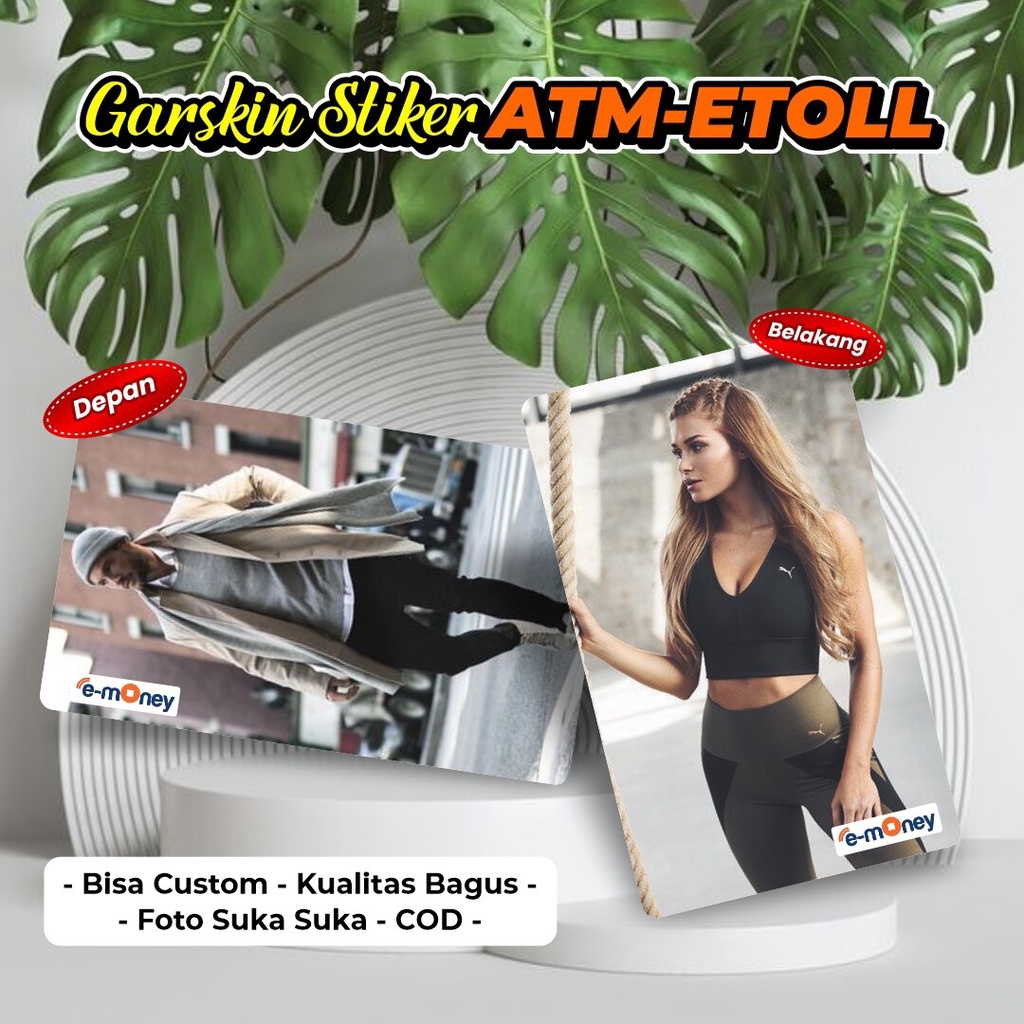 

Cetak Skincard Stiker atm Etoll Garskin Debet Atm