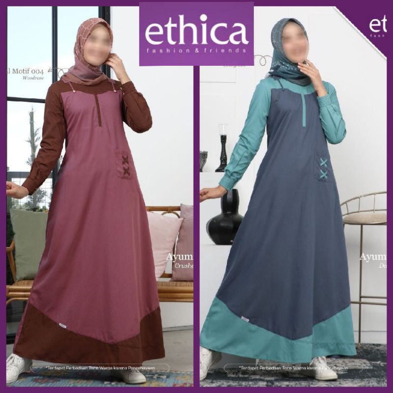 Ethica Ayumi 270 Gamis cantik