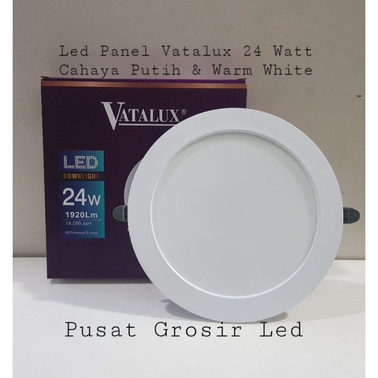 Led Panel Vatalux 24 Watt Inbow / Downlight Led Vatalux 24 watt