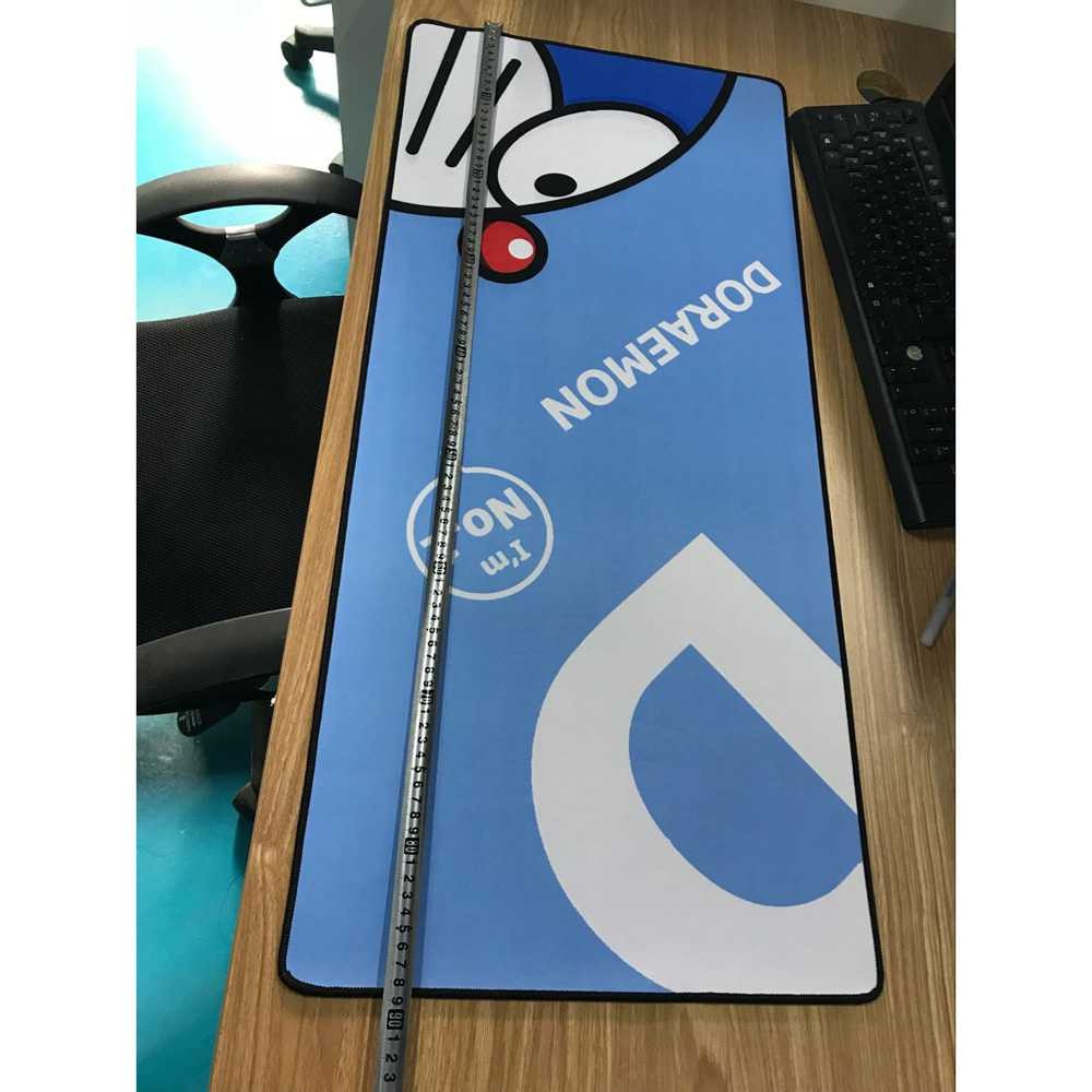Gaming Mouse Pad XL Desk Mat Doraemon 40 x 90 cm Mousepad XL Besar DOraemon Mouse pad Anti Slip Backing