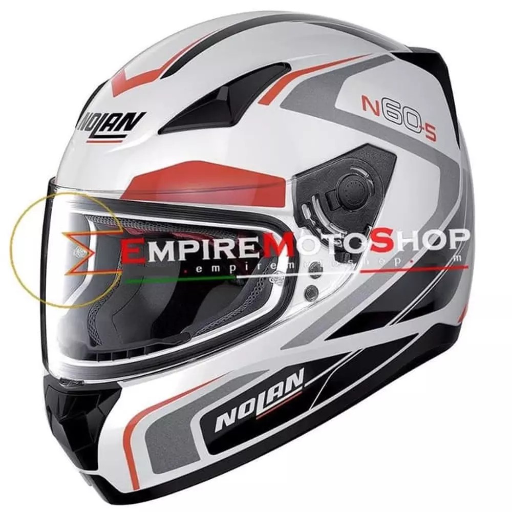 Helm Nolan N60.5 Practice Metal White N605