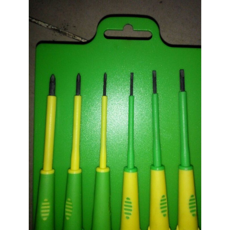 tekiro SD-IP0930 obeng listrik elektro 6 pcs electro 6pcs obeng jam