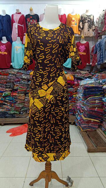 Daster Jumbo Bubble Asli Batik Pekalongan