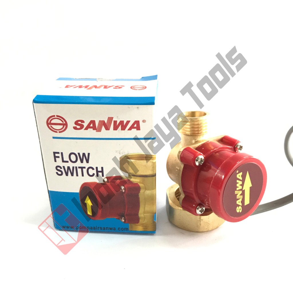 SANWA Flow Switch 1/2 Inch - Otomatis Pompa Air Dorong Booster Pump