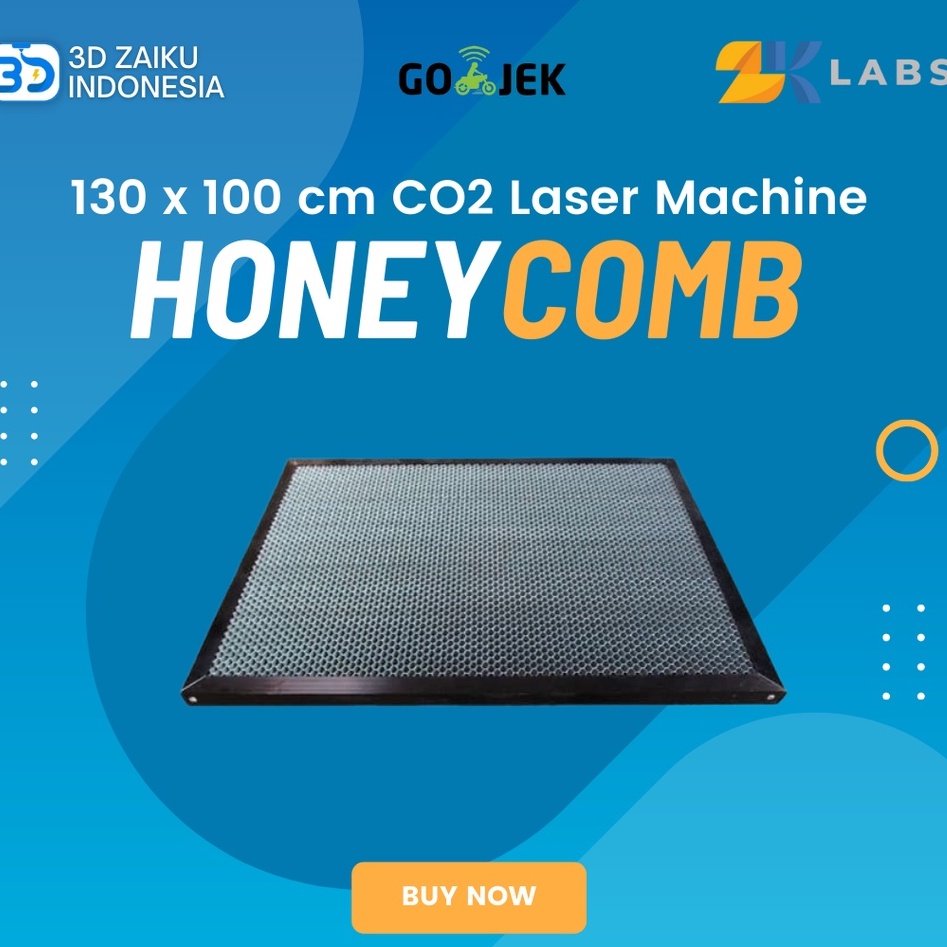 Zaiku Honeycomb Bed Meja Sarang Lebah 130 x 100 cm CO2 Laser Machine