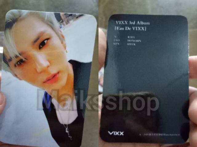 Vixx Eau De Vixx Photocard Kpop