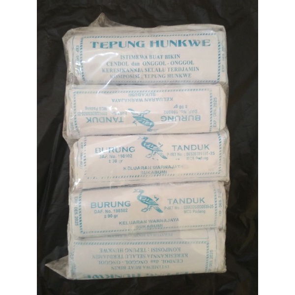 

tepung Hunkwe / tepung Tanduk / tepung bahan cendol