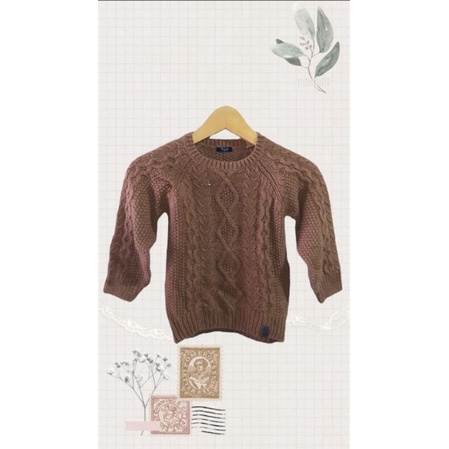 [PRELOVED] Top Cable Knit