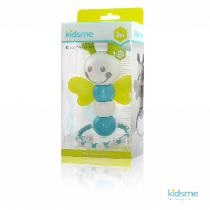 KIDSME Dragonfly Teether Gigitan Bayi Baby Teether &amp; Rattle Baby Toys