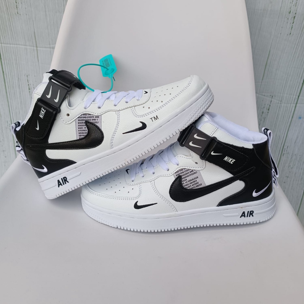 Sepatu Pria Wanita Sneakers Pria Wanita Unisex Casual Premium Import Nike Air Force One Utility Mid