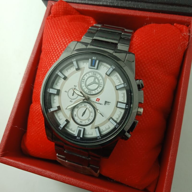 jam tangan rantai pria - jam tangan rantai tanggal