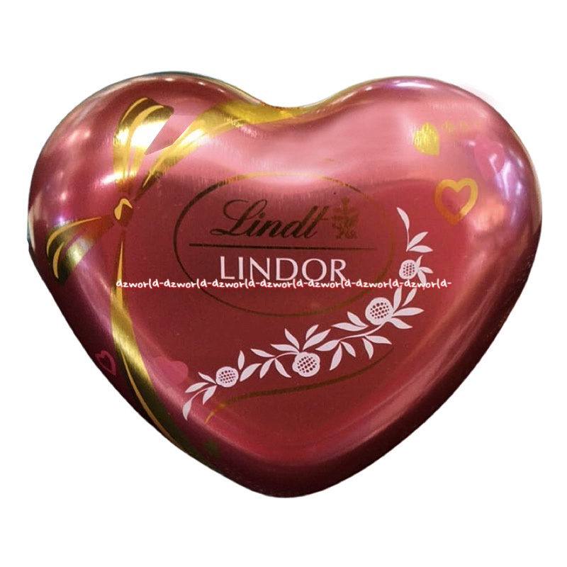 Lindt Lindor Mini Heart Love Start Cristmas Tree 3pcs Chocolate Coklat Box Edisi Valentine Exlusive Warna Merah Red