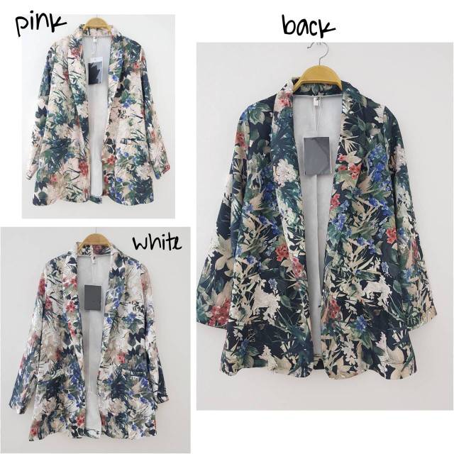 Blazer Zara Bangkok/Blazer bunga Bangkok/Blazer flower bangkok