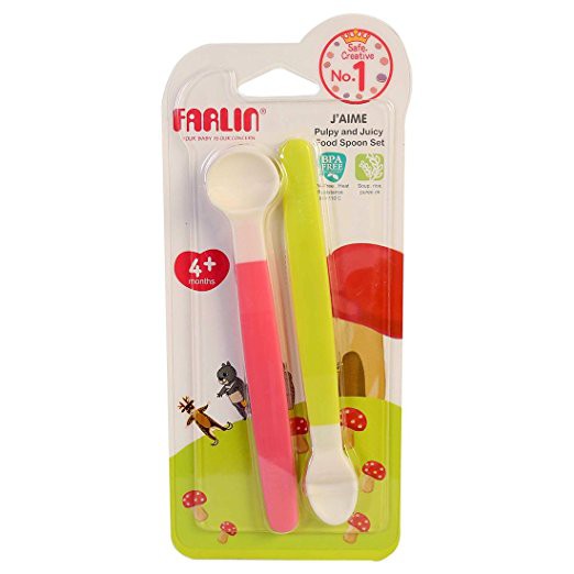 Farlin Pulpy And Juicy Food Spoon Set