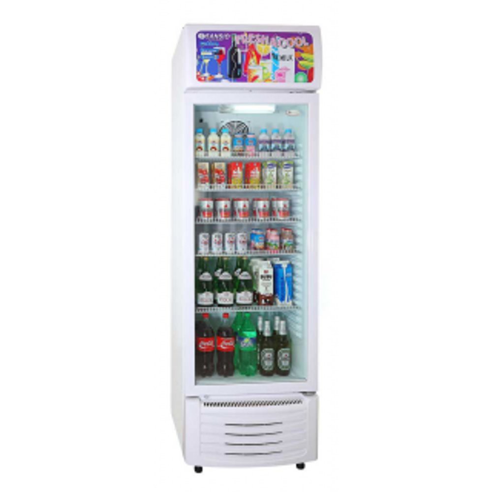 Showcase Cooler 1 Pintu Sansio San-428Sc Kapasitas 428 Liter