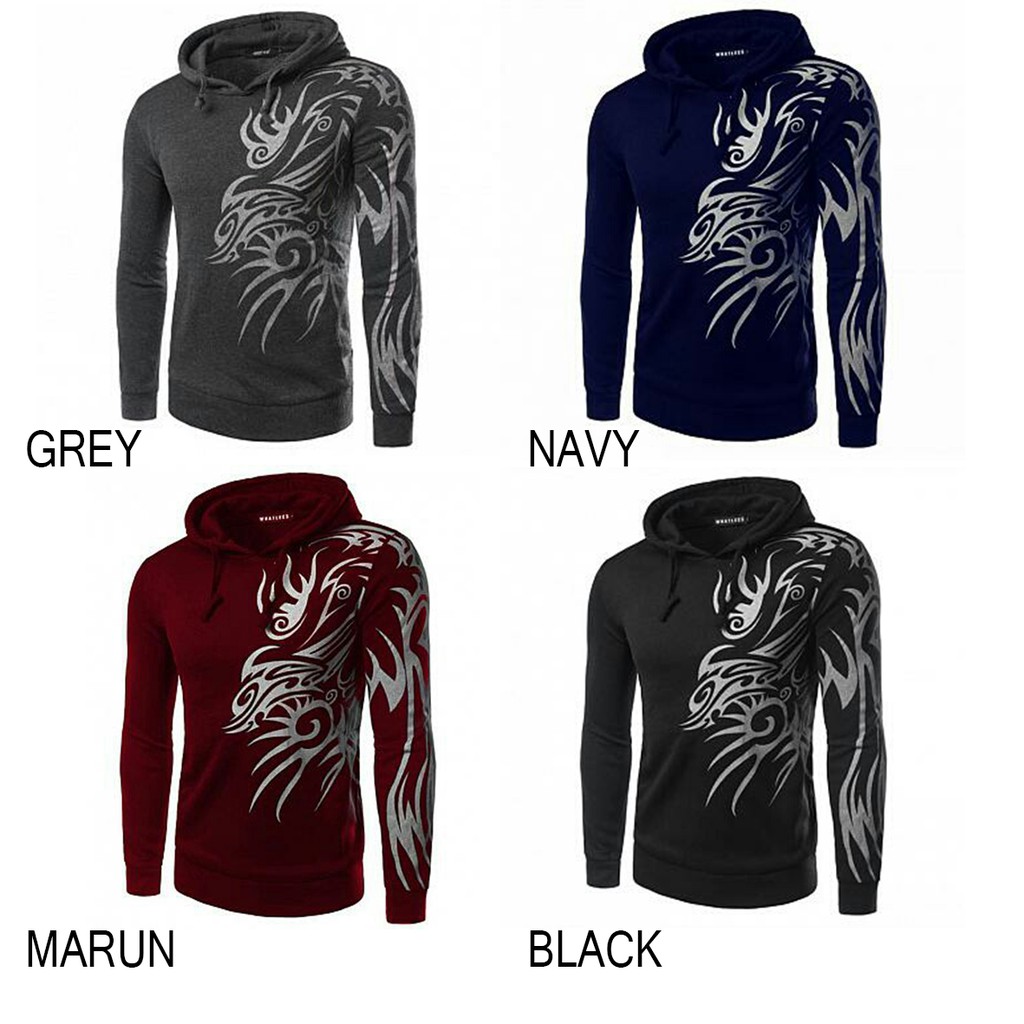 SS - ZP - Hoodie Dragon 4 warna