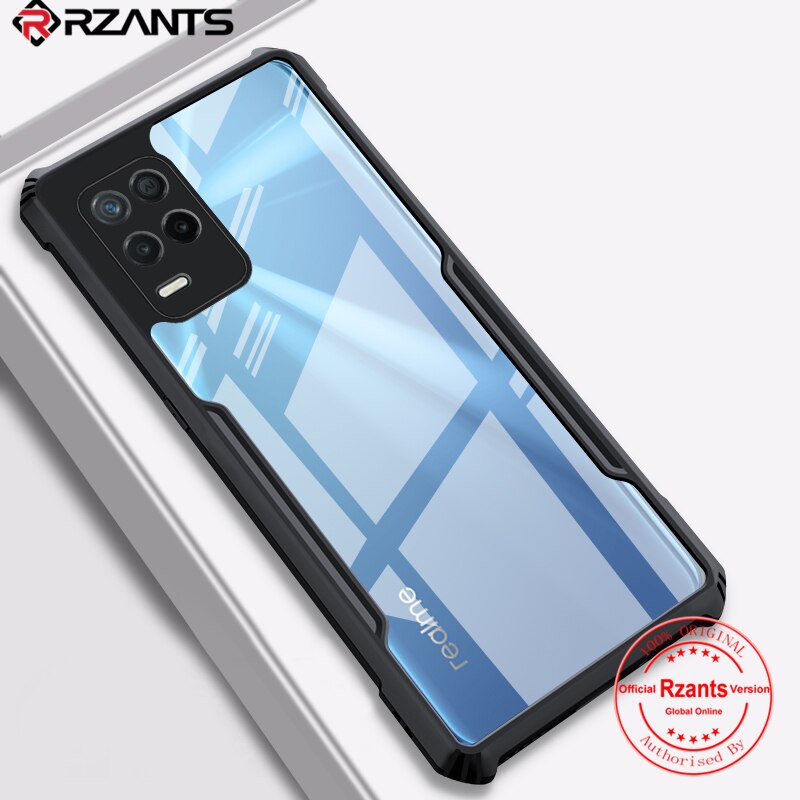 Case REALME 8 5G Armor Fusion Transparent Casing Free Skin Carbon 3D