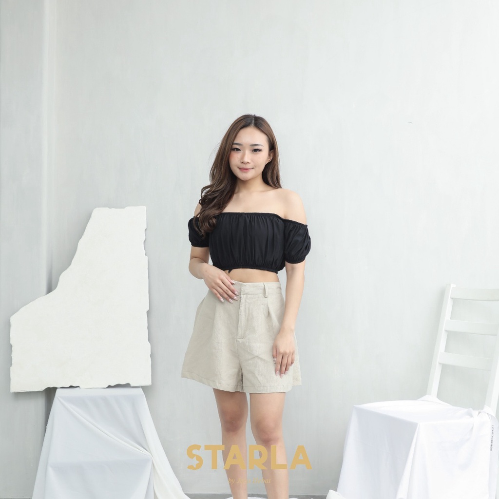 Korean Summer Casual Premium Tank Tops Kaos Atasan Wanita Ghania