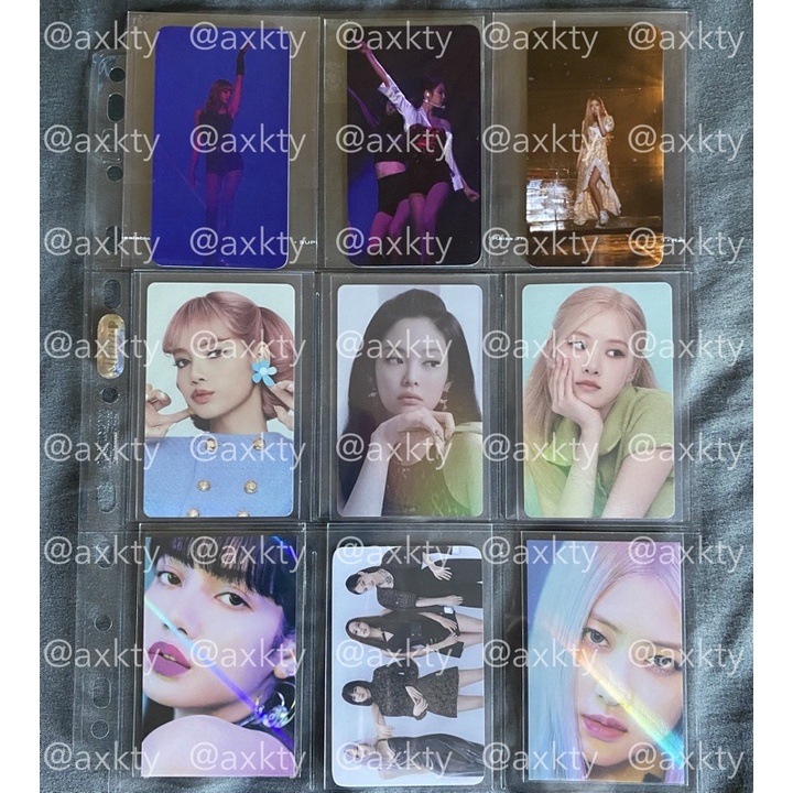 blackpink - jennie, rosé, lisa pre-order benefit pob ktown weverse withdrama bp rose jisoo dvd welco