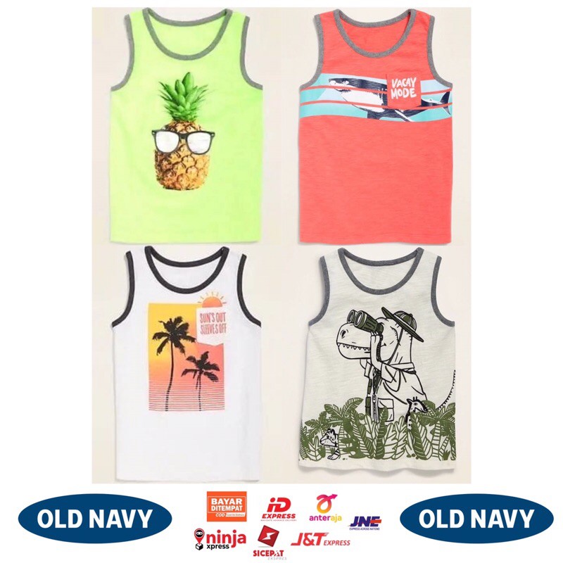 [1-5 TAHUN] TANKTOP OLD NAVY ANAK/SINGLET OLD NAVY ANAK LAKI-LAKI/ATASAN ANAK LAKI-LAKI