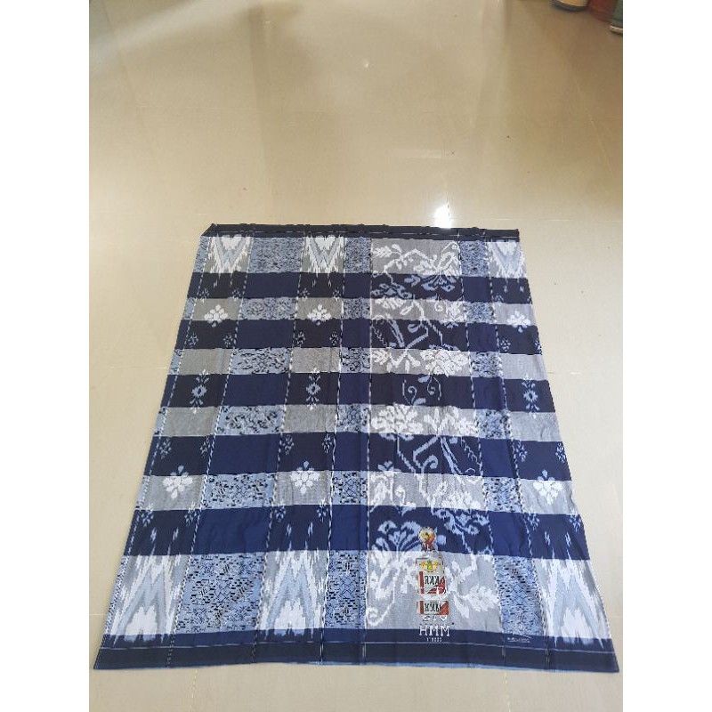 Sarung HMM Jumbo Biru Motif