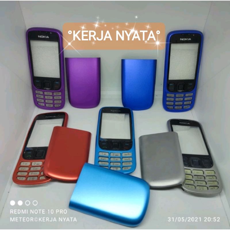 Casing NOKIA 6303 / 6303i Stainless Steel Original FC