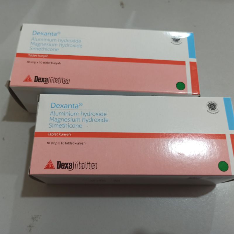 Dexanta Tablet Obat Maagh Asam Lambung 1box (100 tablet)