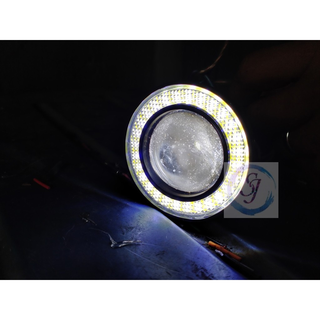 Fog Lamp Angel Eyes 76mm Universal