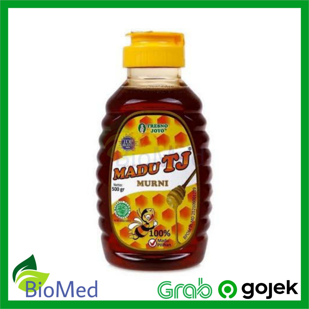 MADU TJ MURNI 500 gram - Suplemen Vitamin Kesehatan Daya Tahan Tubuh