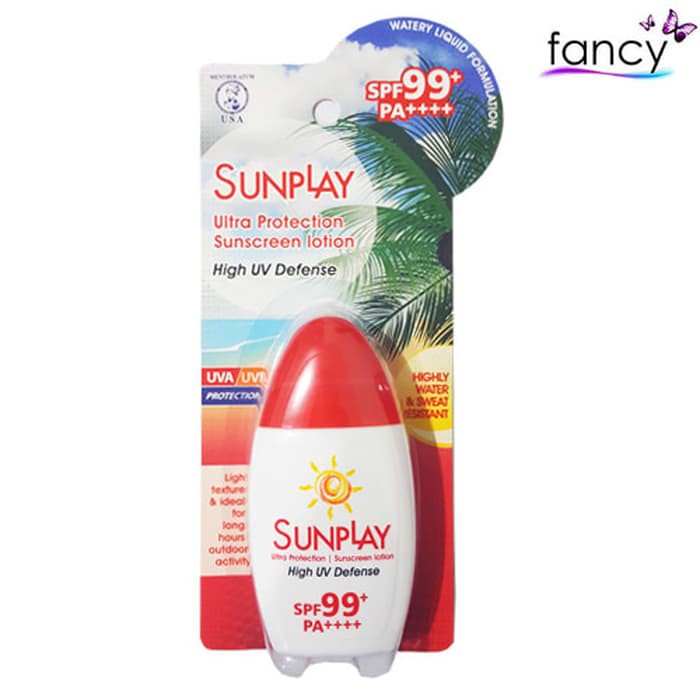 SUNPLAY Ultra Protect Sunscreen Lotion SPF99+ 30g (Sunblock Terbaik)