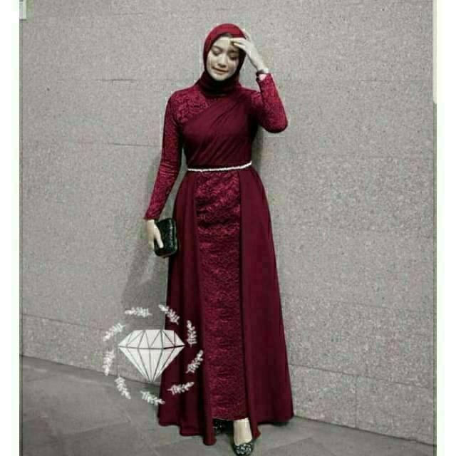 MAXY LAKSHANA LOVISA MUTIARA, VELVET, GAMIS, HIJAB, MUSLIM