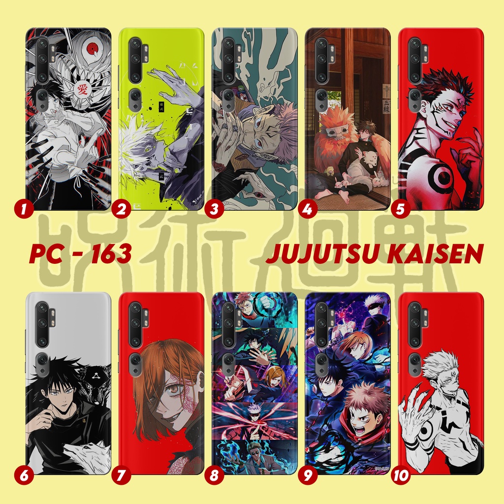 (PC163) CASE CASING Hard Case 3D Fullprint Doff Jujutsu Kaisen Anime, Fashion Case Kekinian, Case AN