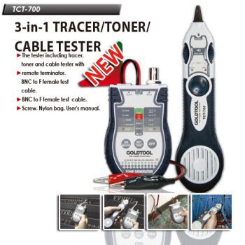 Goldtool Lan Tester TCT-700 Tracer Toner