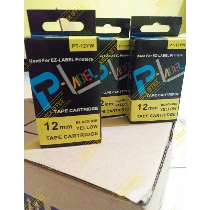 

Pita Label Tape Printer Casio 12Mm Warna Kuning