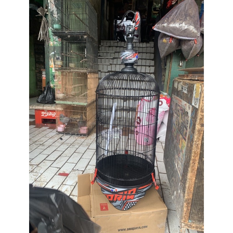 SANGKAR KANDANG LOVEBIRD ORIQ 3D