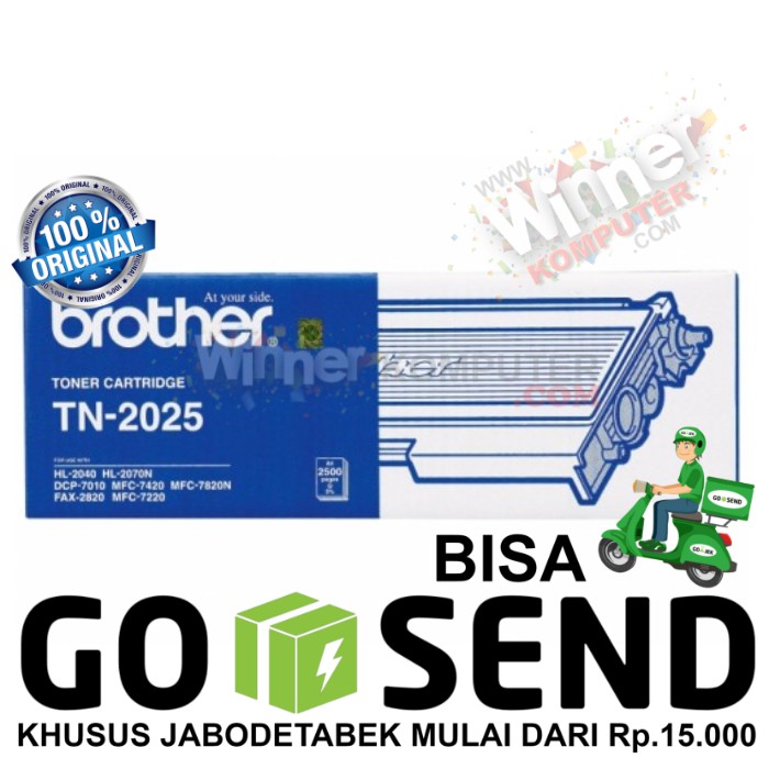 Toner Brother TN-2025 Original Cartridge