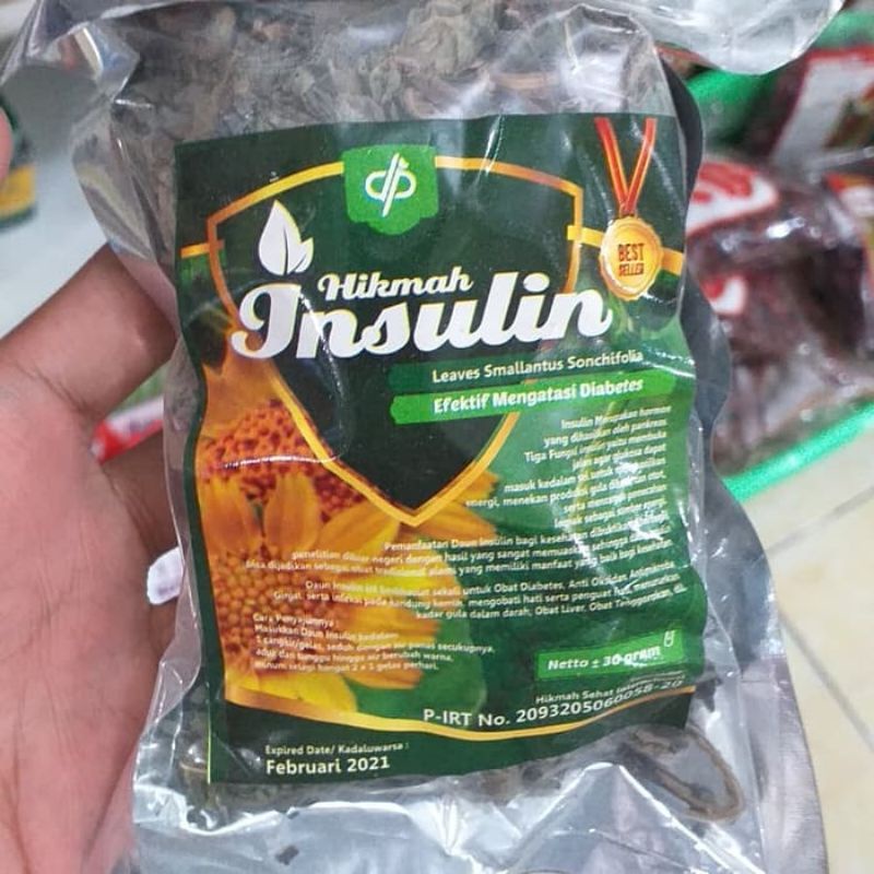 

Teh Daun Insulin yakon penggempur diabetes diabet