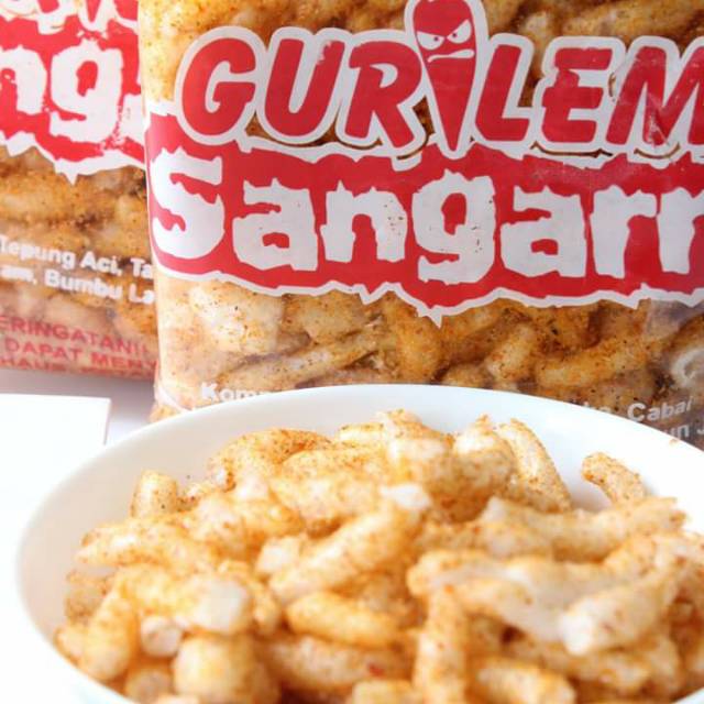 

Gurilem Sangar Kerupuk Snack Camilan Pedas